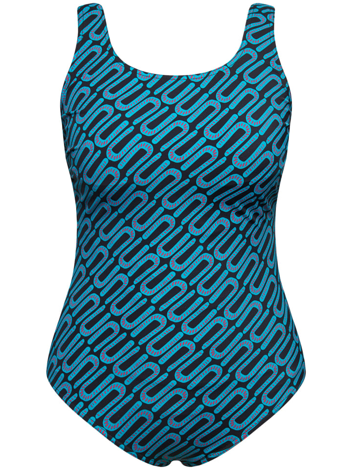 Купальник Ulla Popken Badeanzug, черный
Купальник Ulla Popken Badeanzug, черный