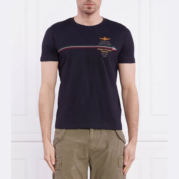 Футболка стандартного кроя Aeronautica Militare, синий
Футболка стандартного кроя Aeronautica Militare, синий