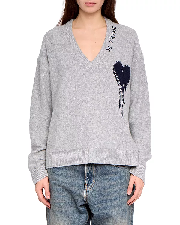 Кашемировый свитер Mikyz Zadig & Voltaire, серый
Кашемировый свитер Mikyz Zadig & Voltaire, серый