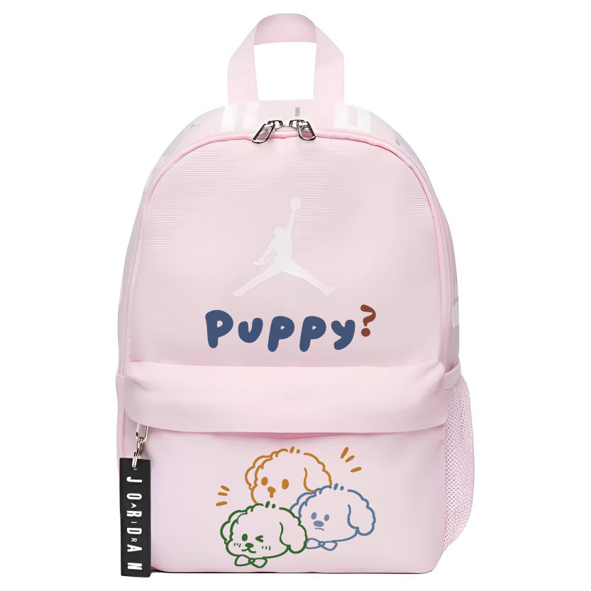 Jordan Полиэстеровый рюкзак унисекс розовый, 3-Pack Puppy
Jordan Полиэстеровый рюкзак унисекс розовый, 3-Pack Puppy