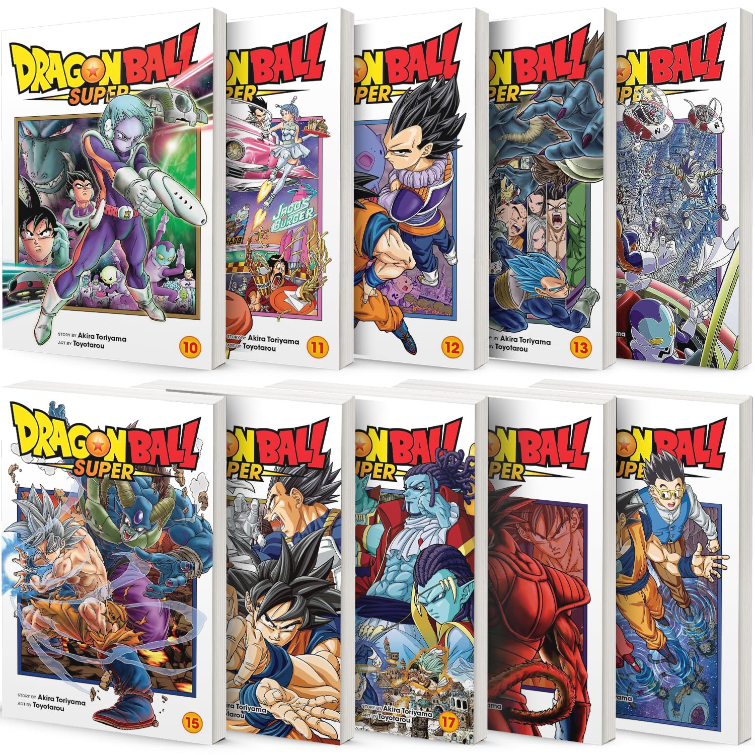 Dragon Ball Super Manga, Vol. 10 -19 Collection 10 book set by Akira Toriyama,Toyotarou (Generic)
Dragon Ball Super Manga, Vol. 10 -19 Collection 10 book set by Akira Toriyama,Toyotarou (Generic)