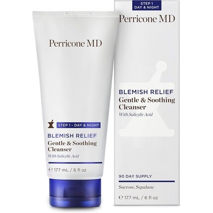 Perricone MD Blemish Relief Нежное и успокаивающее очищающее средство
Perricone MD Blemish Relief Нежное и успокаивающее очищающее средство