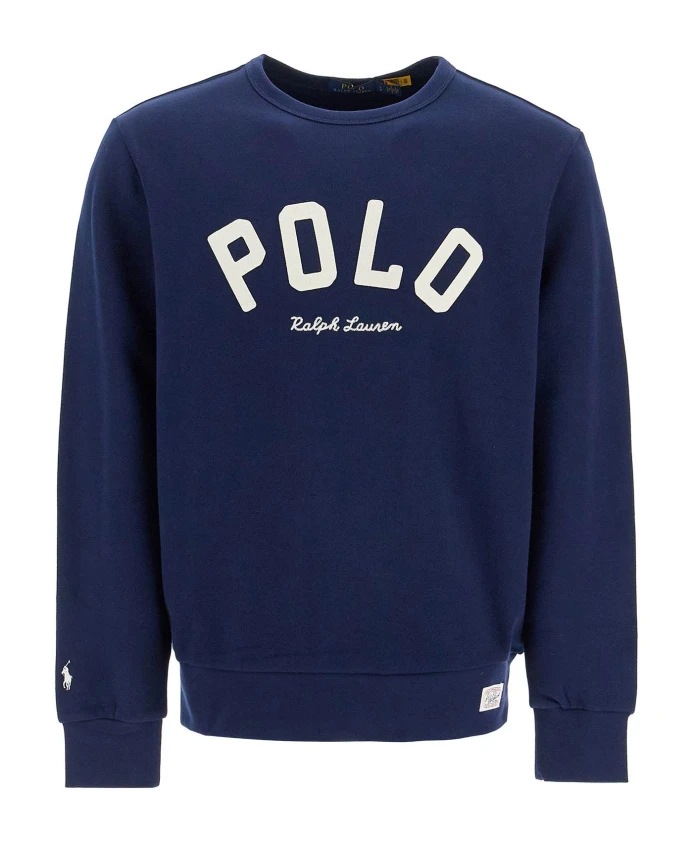 Толстовка с вышитым круглым вырезом и нашивкой логотипом Polo Ralph Lauren, синий
Толстовка с вышитым круглым вырезом и нашивкой логотипом Polo Ralph Lauren, синий