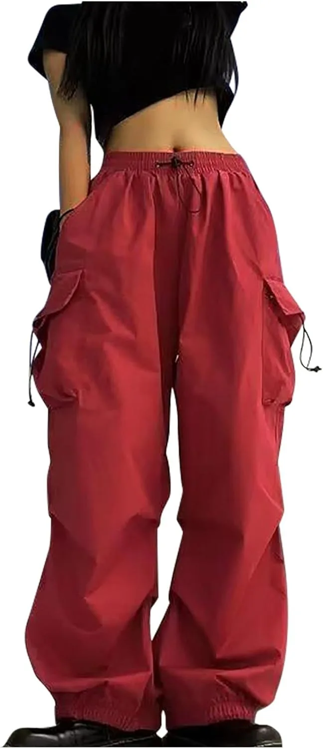 Женские карго-штаны 2024 High Waisted Wide Leg с множеством карманов
Женские карго-штаны 2024 High Waisted Wide Leg с множеством карманов