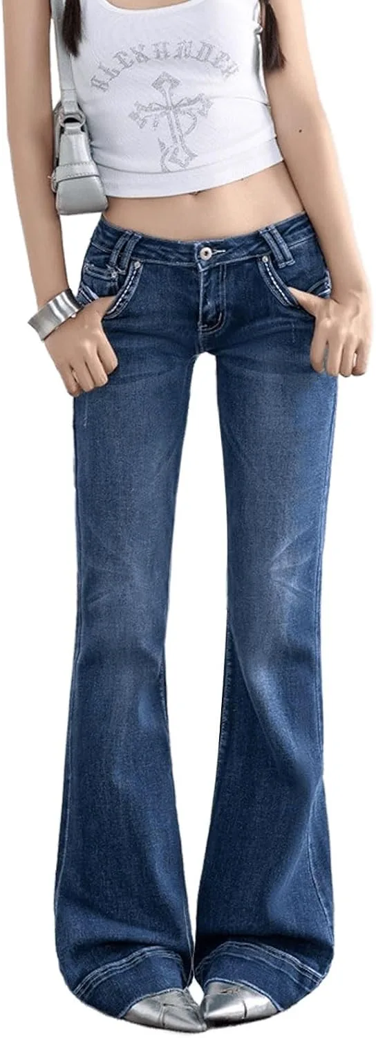 Женские джинсы low rise flare с карманами Djeanxa
Женские джинсы low rise flare с карманами Djeanxa