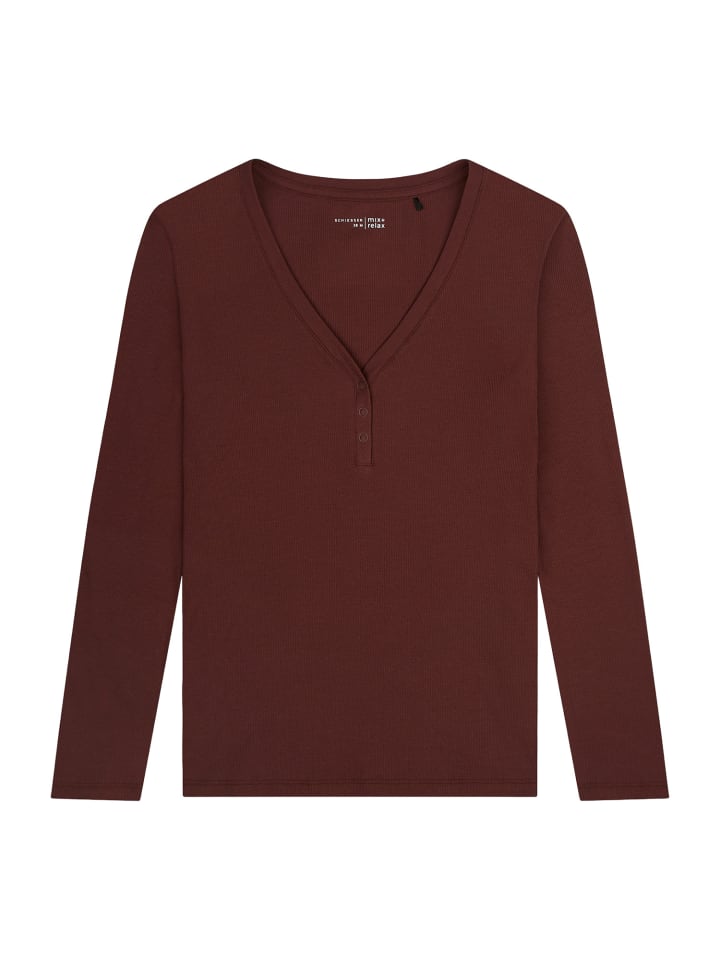 Schiesser Пижамный топ Mix + Relax в бордовом цвете
Schiesser Пижамный топ Mix + Relax в бордовом цвете