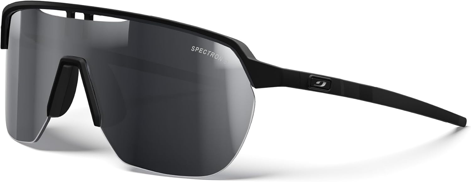 Солнцезащитные очки Julbo Frequency Performance для мужчин и женщин с полной вентиляцией и панорамным обзором для активных видов спорта - 100% защита от УФ-излучения, Matte Black Frame - Smoke W/ Silver Mirror Lens (Spectron 3)
Солнцезащитные очки Julbo Frequency Performance для мужчин и женщин с полной вентиляцией и панорамным обзором для активных видов спорта - 100% защита от УФ-излучения, Matte Black Frame - Smoke W/ Silver Mirror Lens (Spectron 3)