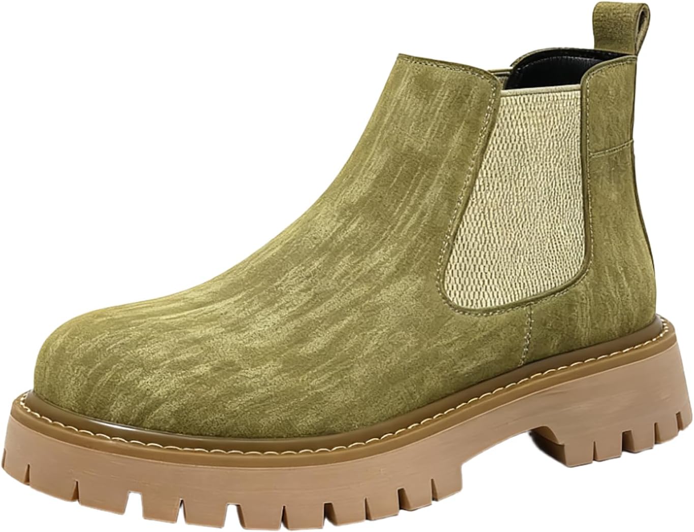 Мужские ботинки NXNBHSL Chelsea с принтом, замшевые на платформе с массивным каблуком, винтажные с круглым носком, с нескользящей резиновой подошвой, комфортные короткие ботинки для повседневной носки, работы, вечеринки или делового стиля, зелен...
Мужские ботинки NXNBHSL Chelsea с принтом, замшевые на платформе с массивным каблуком, винтажные с круглым носком, с нескользящей резиновой подошвой, комфортные короткие ботинки для повседневной носки, работы, вечеринки или делового стиля, зелен...