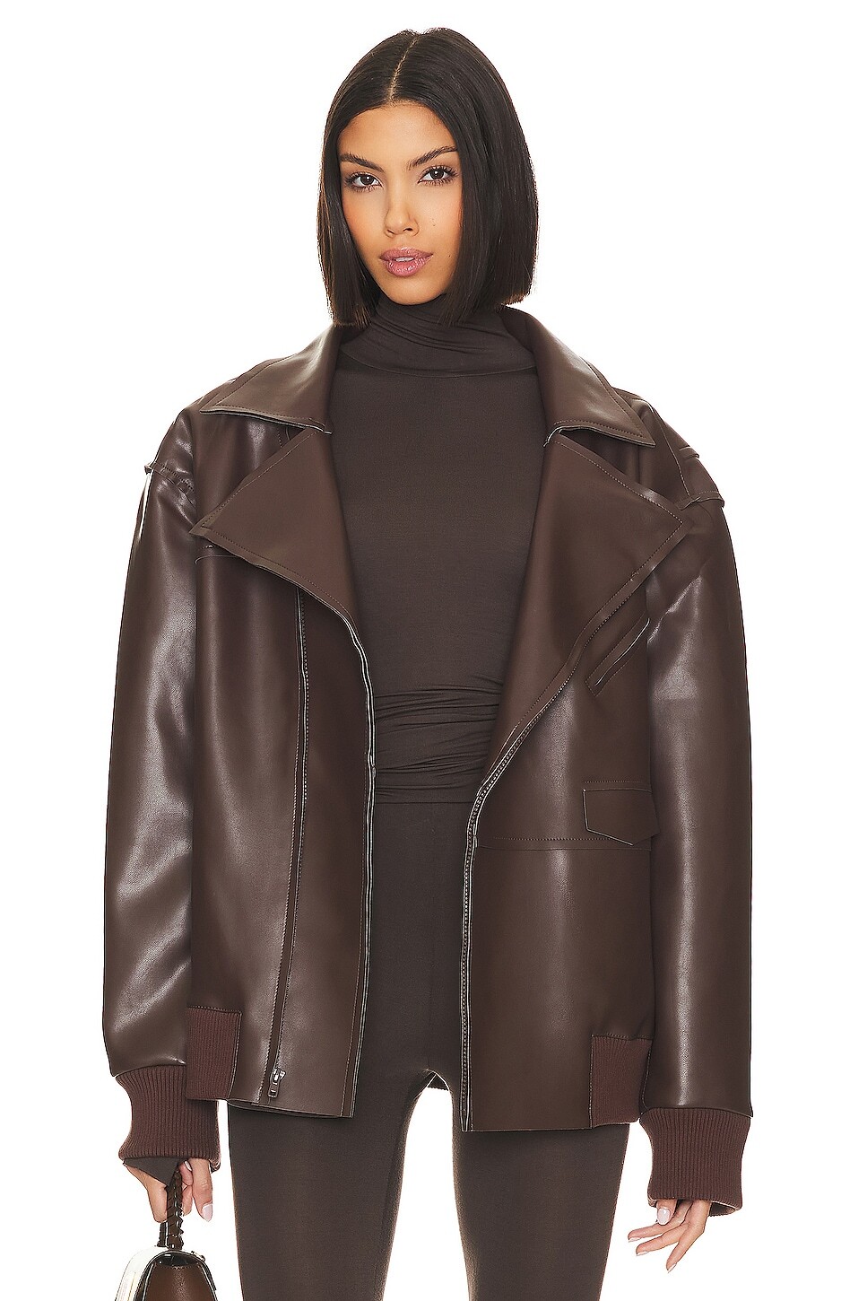 Куртка Norma Kamali Oversized Moto, цвет Chocolate, Коричневый, Куртка Norma Kamali Oversized Moto, цвет Chocolate
Куртка Norma Kamali Oversized Moto, цвет Chocolate, Коричневый, Куртка Norma Kamali Oversized Moto, цвет Chocolate