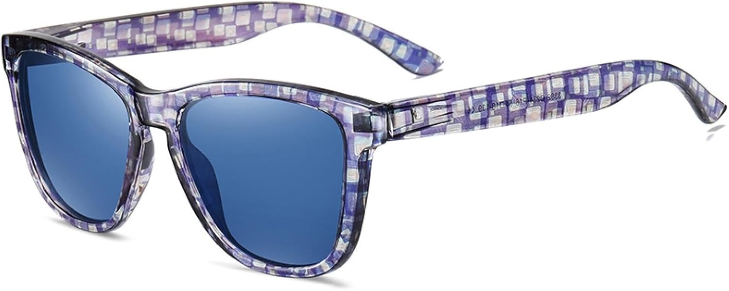 Женские поляризованные солнцезащитные очки, мужские очки UV400 с оправой из поликарбоната, для вождения, пляжа, кемпинга, вечеринок, походов, защиты от солнца VFDHN, Fret Blue
Женские поляризованные солнцезащитные очки, мужские очки UV400 с оправой из поликарбоната, для вождения, пляжа, кемпинга, вечеринок, походов, защиты от солнца VFDHN, Fret Blue