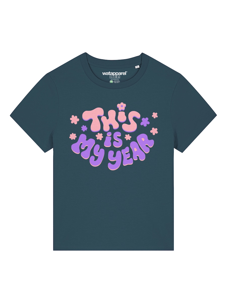 Рубашка Watapparel This is my year, Petrol
Рубашка Watapparel This is my year, Petrol