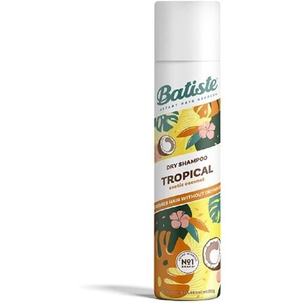 Тропический сухой шампунь 350мл, Batiste
Тропический сухой шампунь 350мл, Batiste
