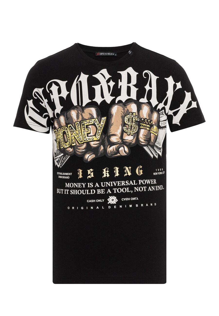 Рубашка CIPO & BAXX, черный 
Рубашка CIPO & BAXX, черный