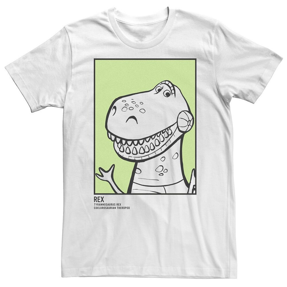 Футболка Big & Tall Disney/Pixar «История игрушек Рекс» с удостоверением личности Licensed Character, белый
Футболка Big & Tall Disney/Pixar «История игрушек Рекс» с удостоверением личности Licensed Character, белый