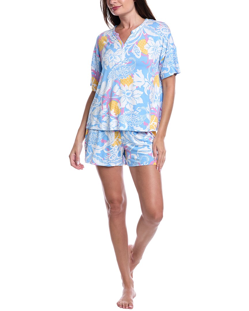 Эллен Трейси комплект из топа и шорт Ellen Tracy, синий
Эллен Трейси комплект из топа и шорт Ellen Tracy, синий