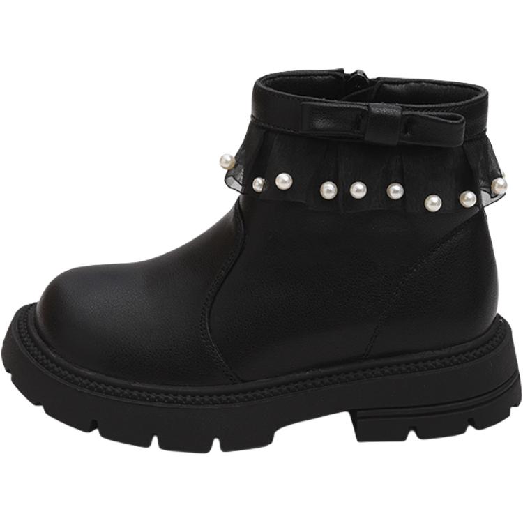 Детские кожаные ботинки для детей Budding, черный
Детские кожаные ботинки для детей Budding, черный