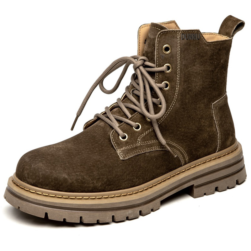 Dunnu Мужские ботинки Martin черные с кофейным оттенком, цвет Coffee
Dunnu Мужские ботинки Martin черные с кофейным оттенком, цвет Coffee