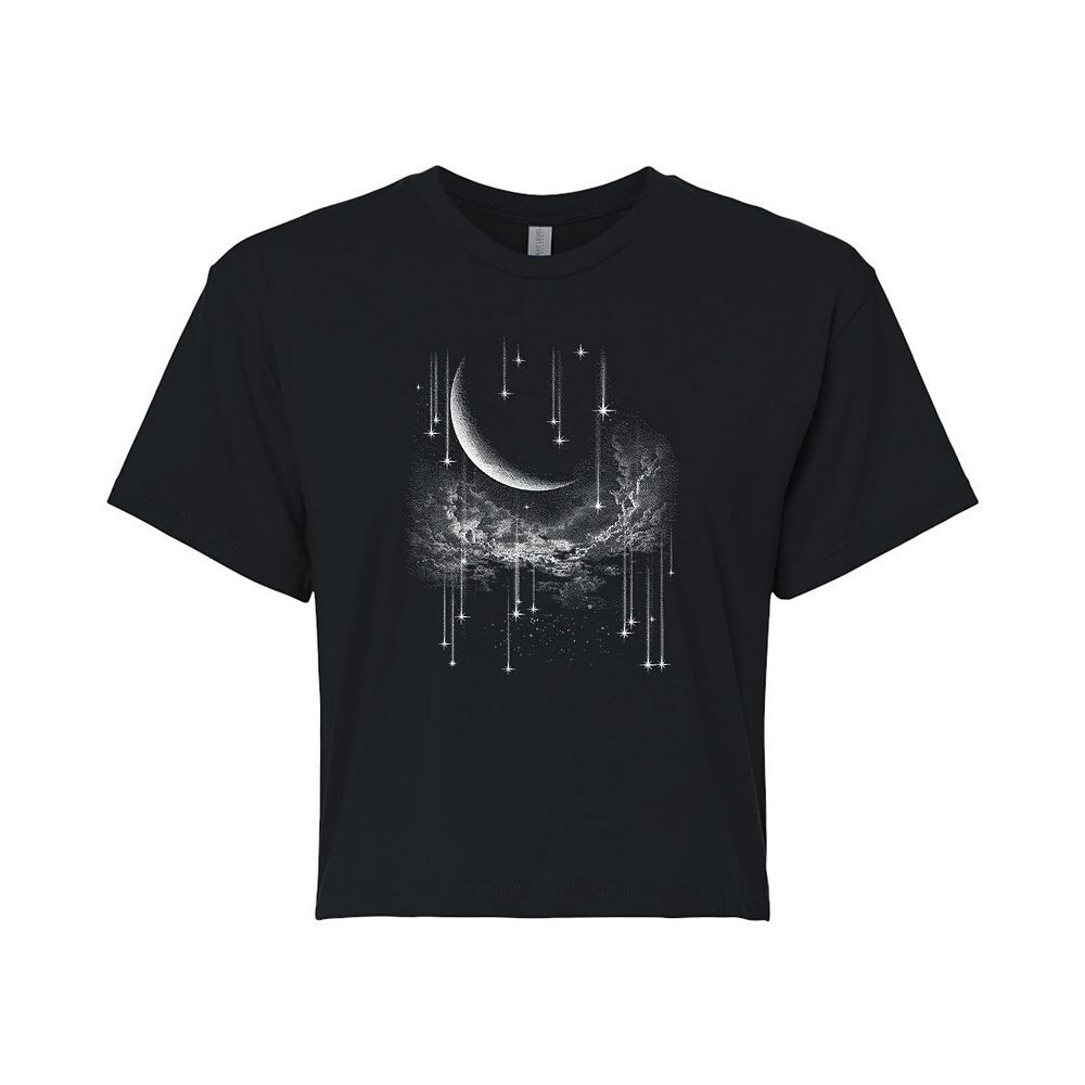 Укороченная футболка для юниоров Moon & Falling Stars Licensed Character, черный
Укороченная футболка для юниоров Moon & Falling Stars Licensed Character, черный