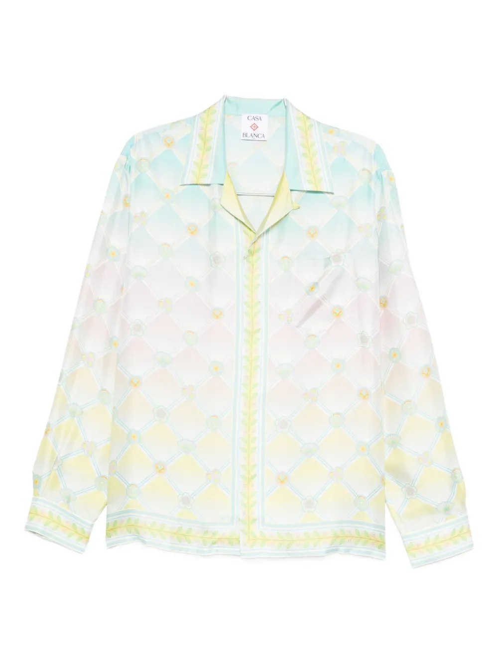 Шелковая рубашка с принтом Candy Icons CASABLANCA, синий
Шелковая рубашка с принтом Candy Icons CASABLANCA, синий