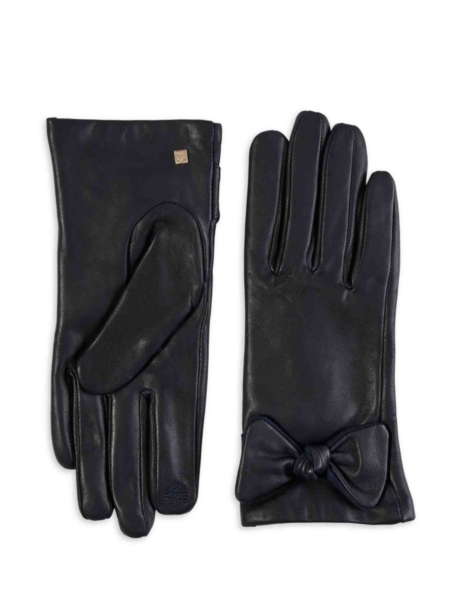 Кожаные перчатки с бантом Bruno Magli, цвет Truenavy
Кожаные перчатки с бантом Bruno Magli, цвет Truenavy