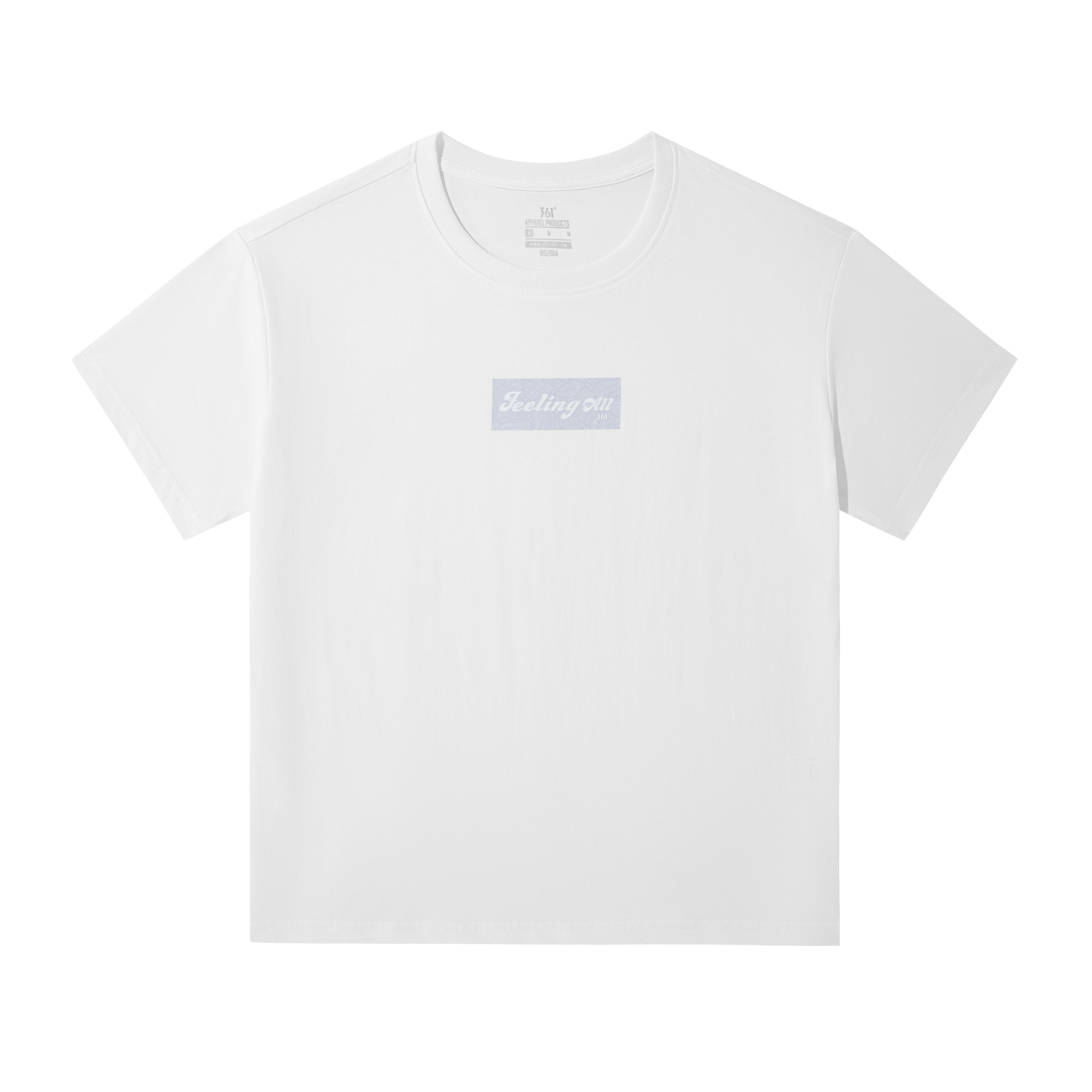 361° Футболка Unisex White Crew Neck тонкая прямая посадка
361° Футболка Unisex White Crew Neck тонкая прямая посадка