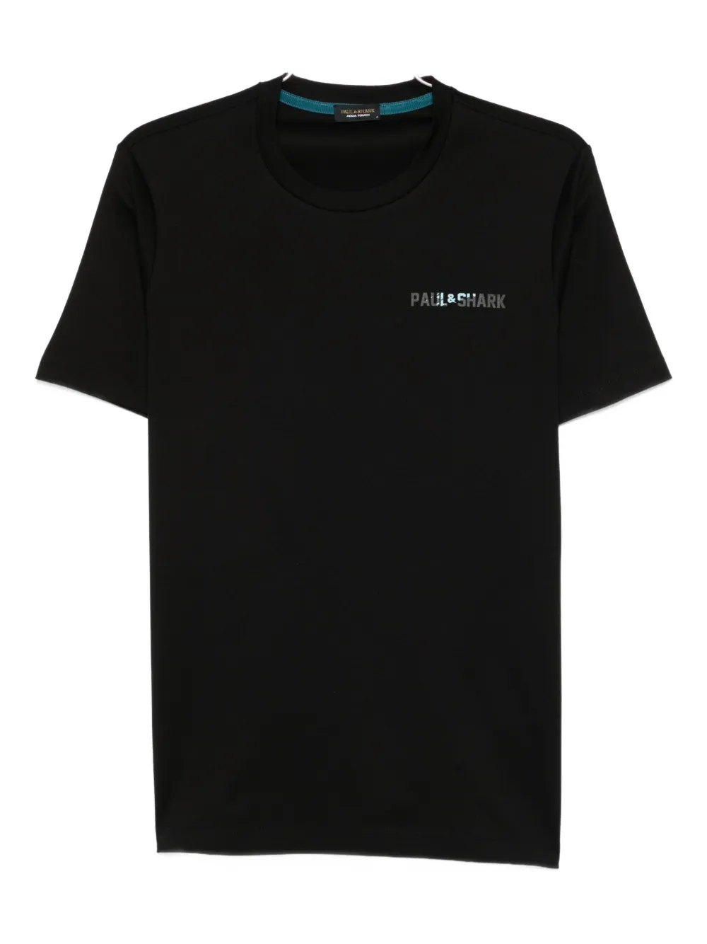 Хлопковая футболка с вышитым логотипом Paul & Shark, черный
Хлопковая футболка с вышитым логотипом Paul & Shark, черный