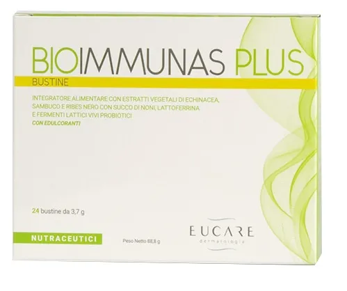 Bioimmunas Plus 24 пакетика, добавка для иммунной защиты Eucare
Bioimmunas Plus 24 пакетика, добавка для иммунной защиты Eucare