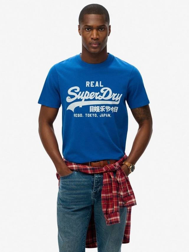 Хлопковая футболка Regular Fit с коротким рукавом и винтажным логотипом в стиле Workwear Superdry, Pilot Mid Blue
Хлопковая футболка Regular Fit с коротким рукавом и винтажным логотипом в стиле Workwear Superdry, Pilot Mid Blue