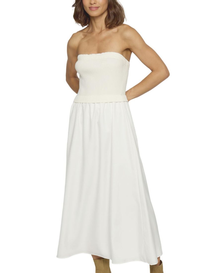 Женское платье-футляр с тканой юбкой Central Park West, Ivory
Женское платье-футляр с тканой юбкой Central Park West, Ivory