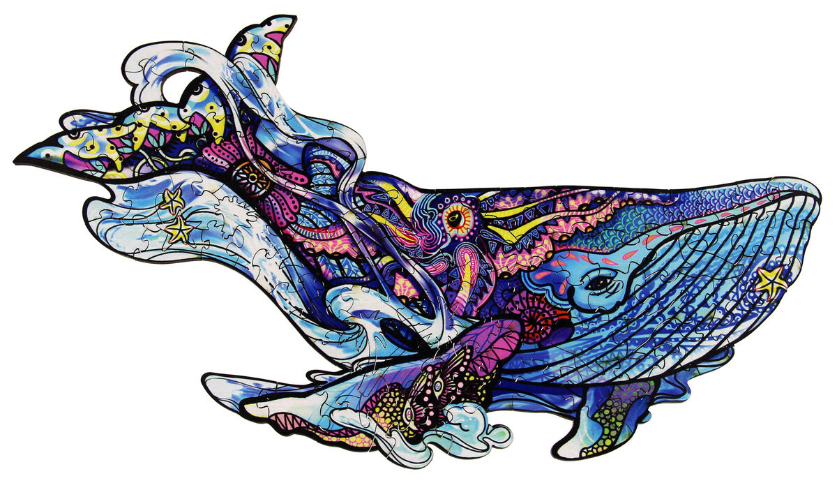 Эврика, Пазл Синий Кит, 101 шт. Eureka 3D
Эврика, Пазл Синий Кит, 101 шт. Eureka 3D