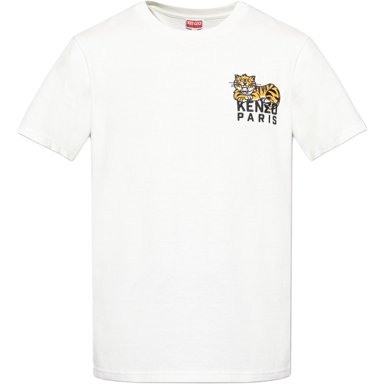 Футболка с вышитым логотипом KENZO, белый
Футболка с вышитым логотипом KENZO, белый
