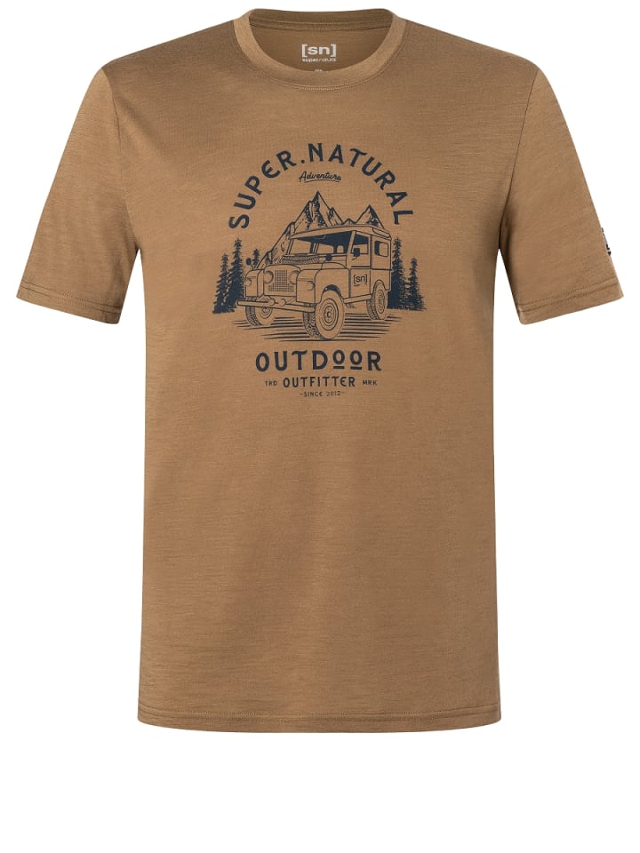 Функциональная рубашка super.natural, коричневый
Функциональная рубашка super.natural, коричневый