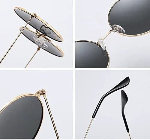 Винтажные круглые солнцезащитные очки для женщин и мужчин. Солнцезащитные очки с защитой от УФ-излучения UV400. Поляризованные солнцезащитные очки MTZJH, 3
Винтажные круглые солнцезащитные очки для женщин и мужчин. Солнцезащитные очки с защитой от УФ-излучения UV400. Поляризованные солнцезащитные очки MTZJH, 3