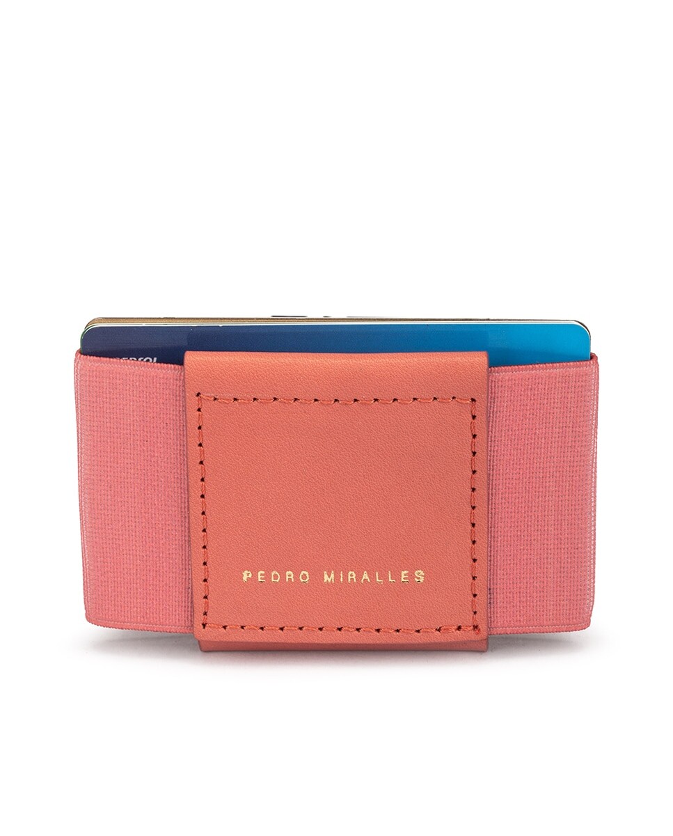 Женская визитница из розовой кожи Pedro Miralles, розовый
Женская визитница из розовой кожи Pedro Miralles, розовый