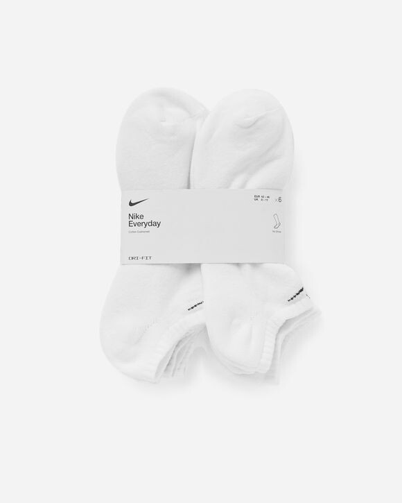 Носки Nike Everyday Cushioned Training No-Show Socks (6 Pairs), белый/черный
Носки Nike Everyday Cushioned Training No-Show Socks (6 Pairs), белый/черный