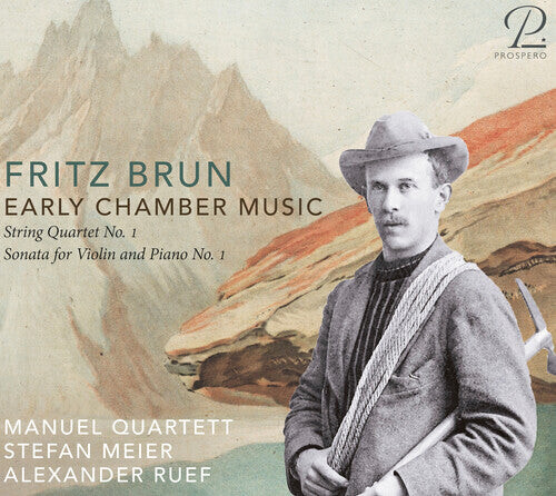 CD диск Brun / Manuel Quartett / Ruef: Early Chamber Music
CD диск Brun / Manuel Quartett / Ruef: Early Chamber Music