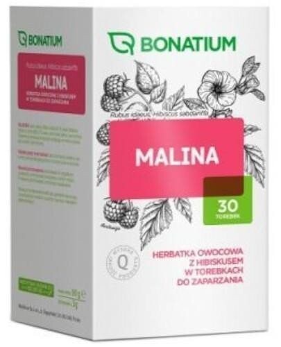 Bonatium, Чай, Малина, 30 пакетиков
Bonatium, Чай, Малина, 30 пакетиков