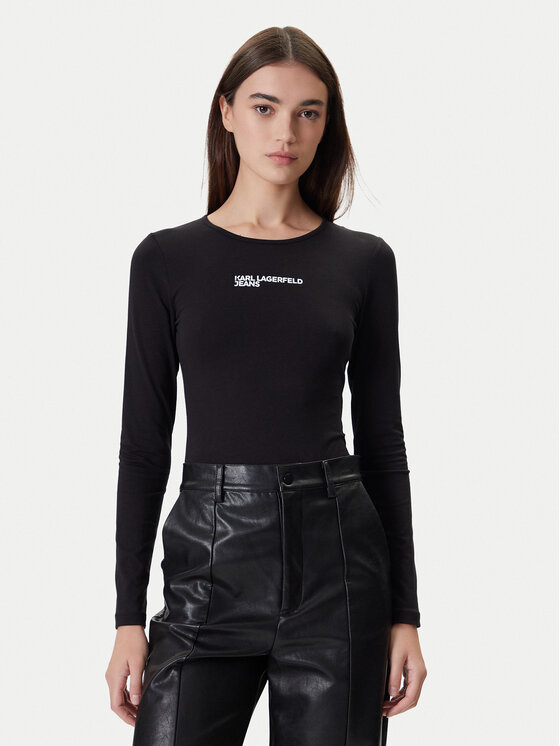 Боди slim fit A4W17017 Karl Lagerfeld Jeans, черный
Боди slim fit A4W17017 Karl Lagerfeld Jeans, черный