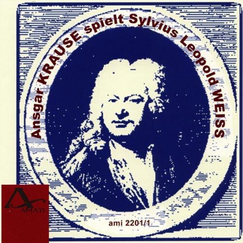 CD диск Weisss / Krause, Ansgar: Ansgar Krause Plays Sylvius
CD диск Weisss / Krause, Ansgar: Ansgar Krause Plays Sylvius