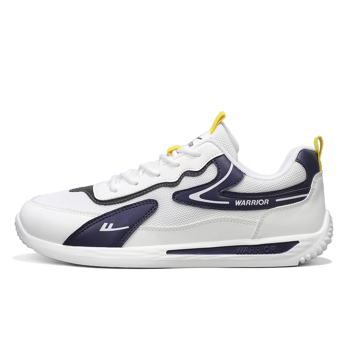 WARRIOR Низкие мужские кроссовки для скейтбординга, белые, темно-синие
WARRIOR Низкие мужские кроссовки для скейтбординга, белые, темно-синие