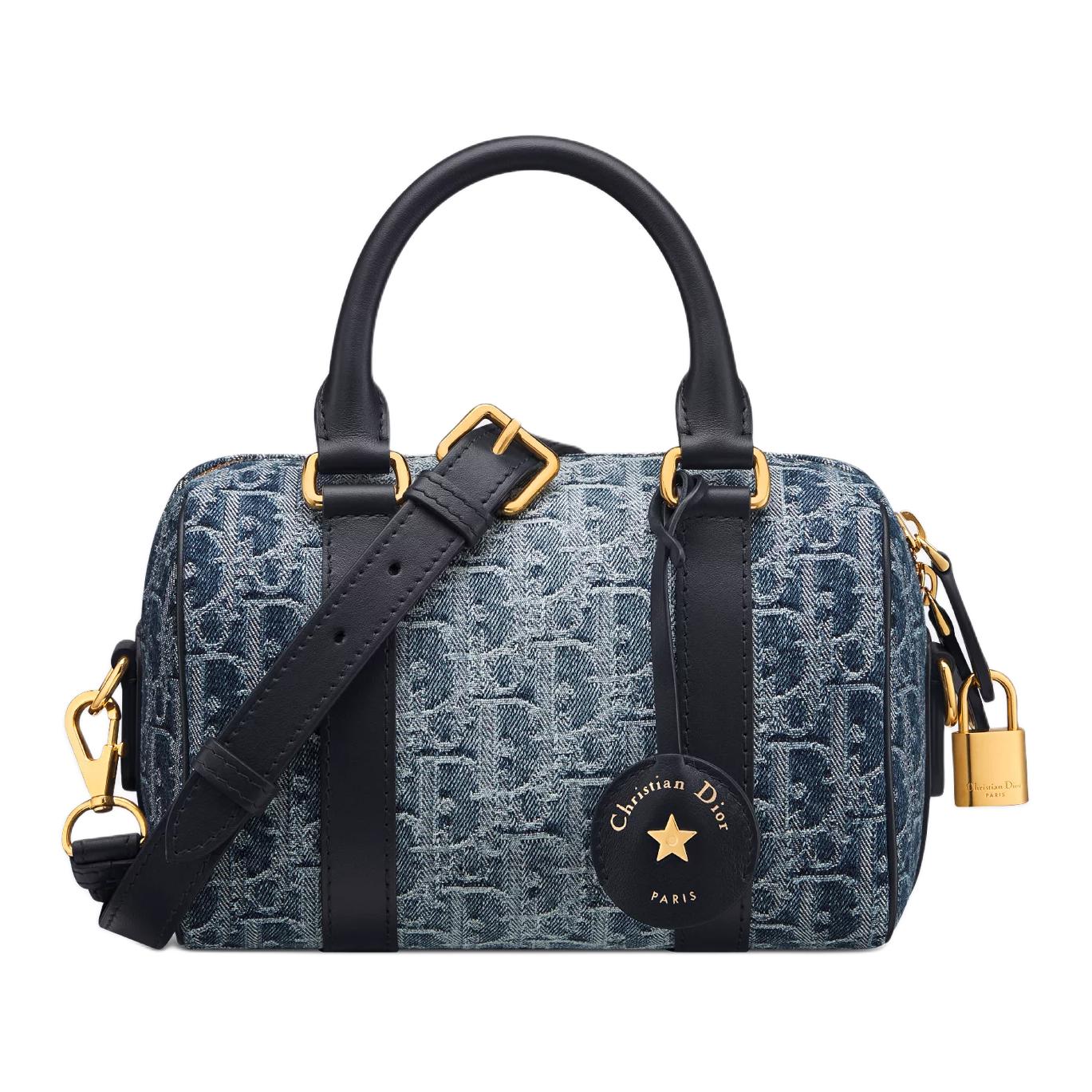 Сумка через плечо на пояс DIOR женская синяя из ткани с кожаными вставками
Сумка через плечо на пояс DIOR женская синяя из ткани с кожаными вставками