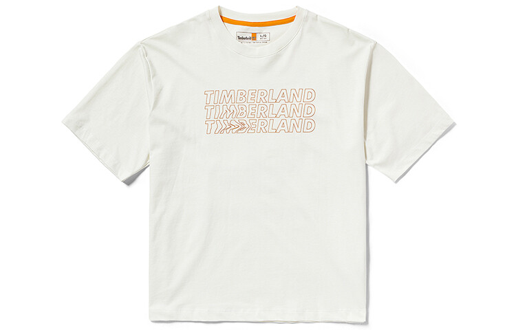 Футболка унисекс винтажная белая Timberland, белый 
Футболка унисекс винтажная белая Timberland, белый