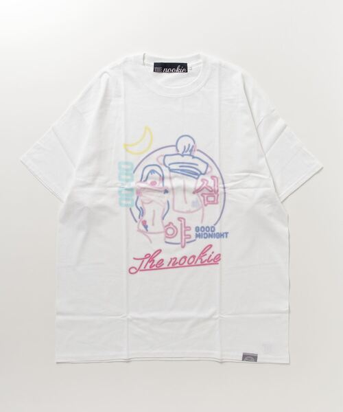 Футболка, принт "The Nookie x Harawata Chunko", бренд Good Midnight, белый
Футболка, принт "The Nookie x Harawata Chunko", бренд Good Midnight, белый