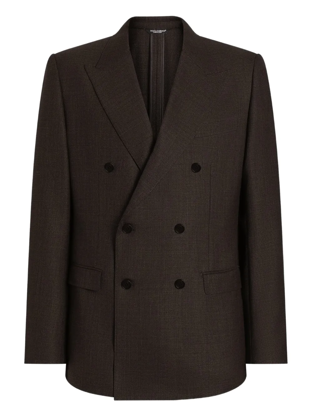 Двубортный пиджак Taormina DOLCE & GABBANA, коричневый
Двубортный пиджак Taormina DOLCE & GABBANA, коричневый