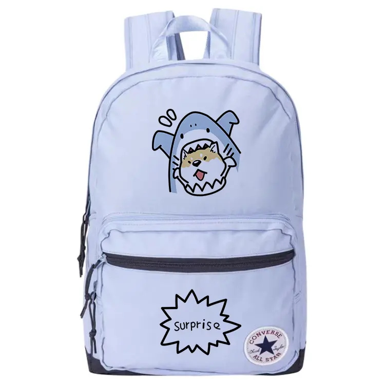 Converse Полиэстеровый рюкзак среднего размера светло-дымчатый голубой, Shark
Converse Полиэстеровый рюкзак среднего размера светло-дымчатый голубой, Shark