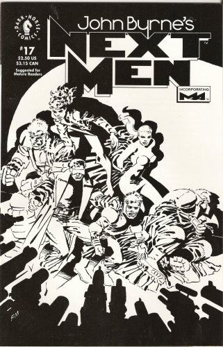 John Byrne's Next Men #17 August 1993 (Dark Horse Comics)
John Byrne's Next Men #17 August 1993 (Dark Horse Comics)