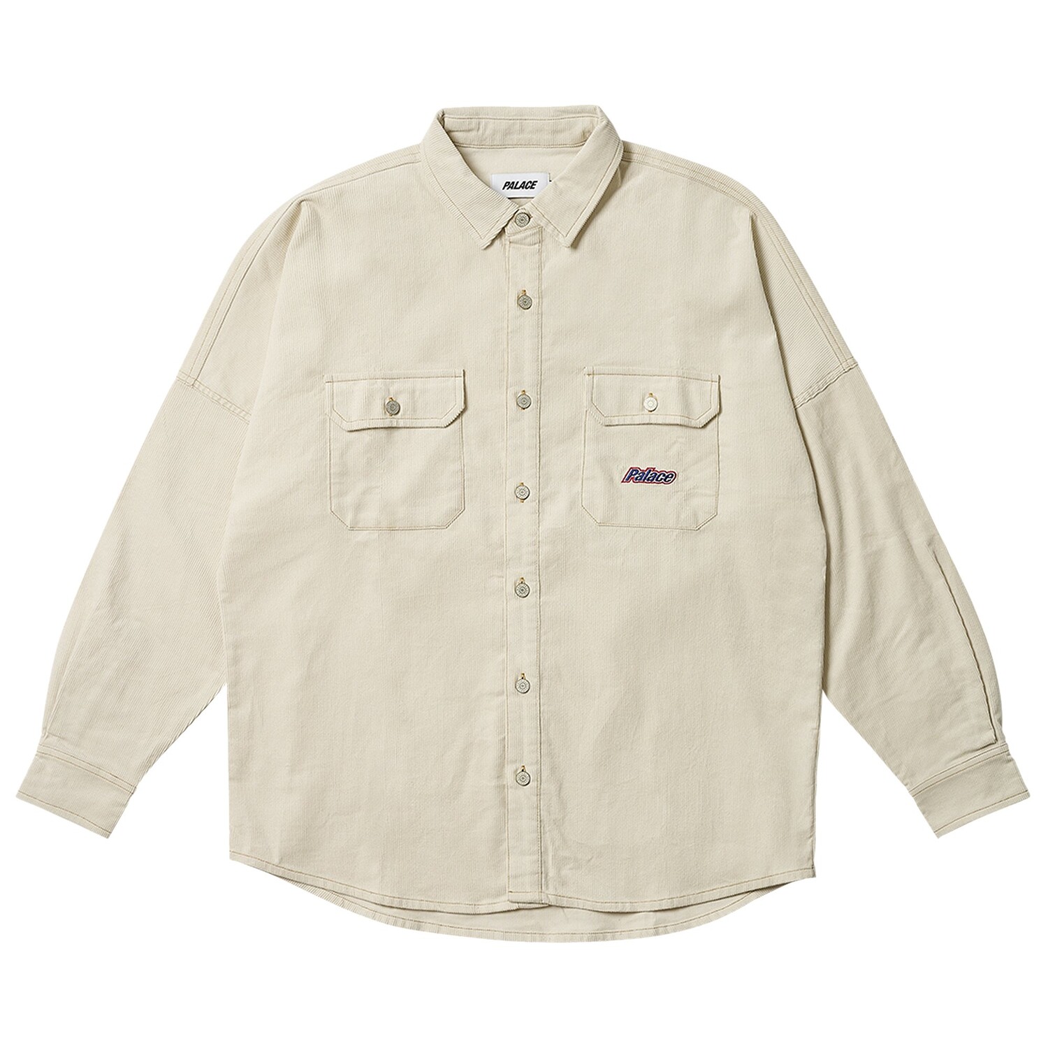 Вельветовая рубашка Palace с заниженными плечами, Мягкий белый
Вельветовая рубашка Palace с заниженными плечами, Мягкий белый