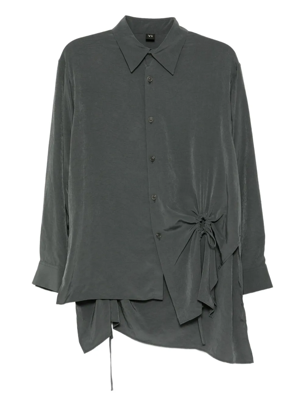 Рубашка асимметричного кроя Y's, серый
Рубашка асимметричного кроя Y's, серый