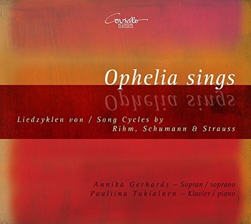 CD диск Rihm / Gerhards / Tukiainen: Ophelia Sings
CD диск Rihm / Gerhards / Tukiainen: Ophelia Sings