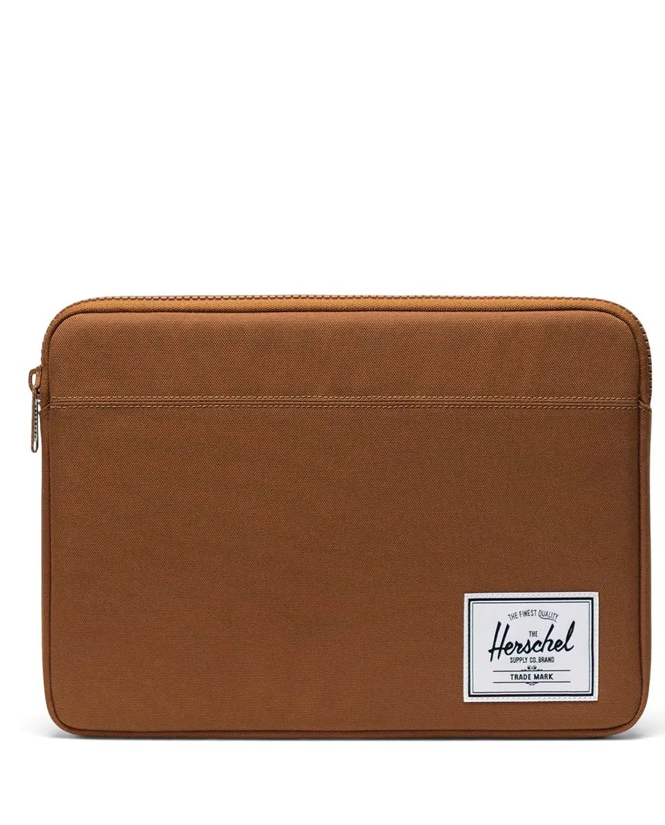 Экологичный чехол для ноутбука 13 дюймов коричневый на молнии мужской Herschel, светло-коричневый 
Экологичный чехол для ноутбука 13 дюймов коричневый на молнии мужской Herschel, светло-коричневый